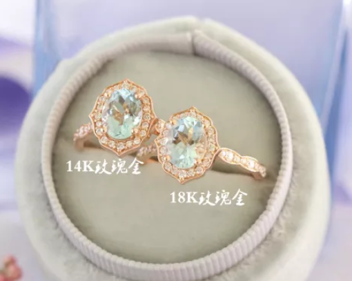 14k金和18k玫瑰金哪个好?藏在玫瑰金里的秘密大公开!